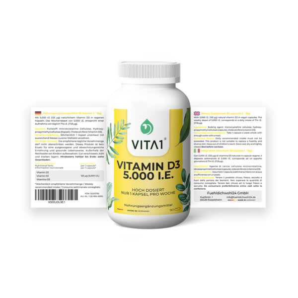 vita1 vitamin d3 kapseln 90x5000 ie 5