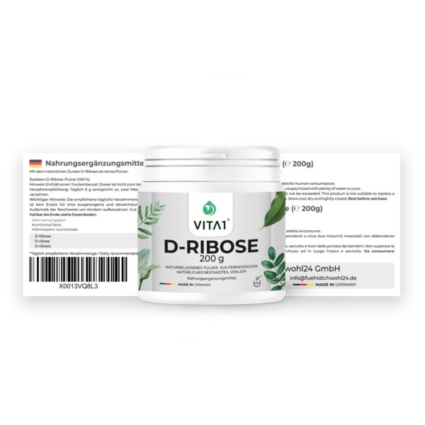 vita1 d ribose powder 200 g 5